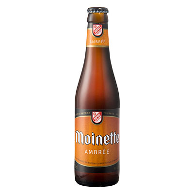 5410702001383 Moinette Ambrée - 33cl Bière  refermentée en bouteille